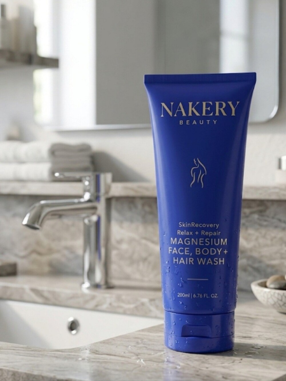 Nakery Magnesium Face, Body & Hair Wash - Blue